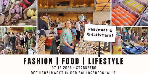 2. Herzlmarkt Starnberg | Handmade und Kreativmarkt | mit Foodtrucks