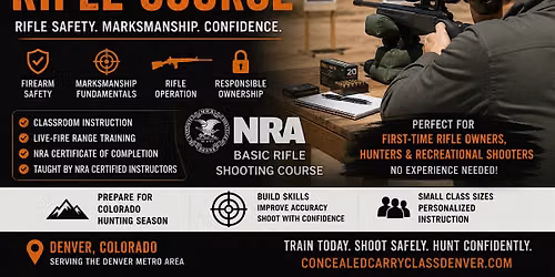 NRA Basic Rifle Course | Hunting & Rifle Training