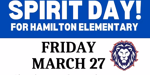 Hamilton Elementary School Spirit Day