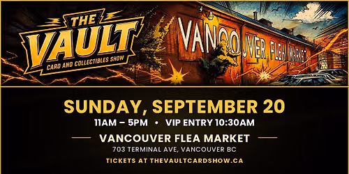 The Vault Card Show \u2014 Pok\u00e9mon, Sports & Collectibles Show