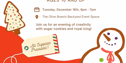 Beginner Cookie Decorating with Royal Icing Class