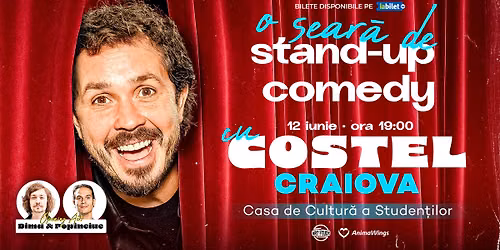 CRAIOVA | O sear\u0103 de stand up comedy cu Costel | Comedy Show