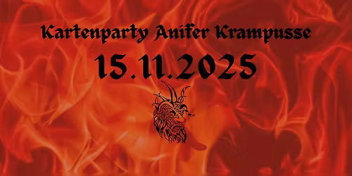 Kartenparty der Anifer Krampusse