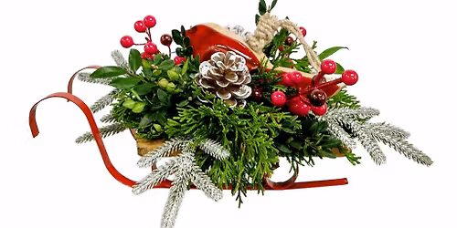 Make It and Take It: Ceramic Cardinal on Sled