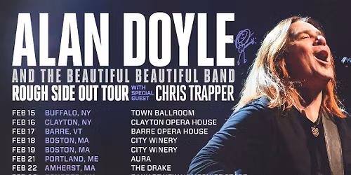 Alan Doyle & the Beautiful Beautiful band at Fitzgerald Theater