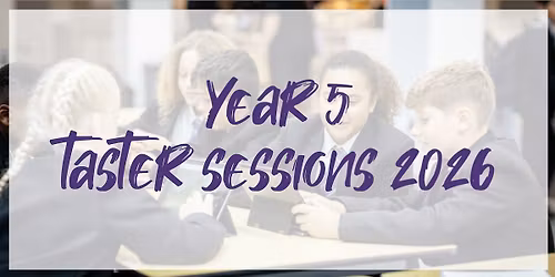 English - Creative Writing: Year 5 Taster Session