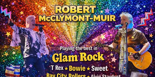 Robert McClymont-Muir playing live Saturday 5th September