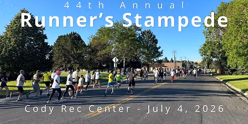 44th Annual Runner's Stampede \ud83c\udfc3\u200d\u2642\ufe0f