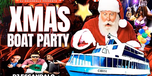 christmas boat party - fiesta navidena en barco