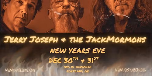 JERRY JOSEPH & THE JACKMORMONS with Queen Chief