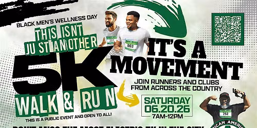 Vendor Table Special Offer 2026 Blak Men's Wellness Day Chicago