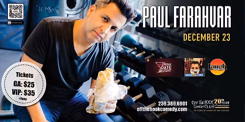 Comedian Paul Farahvar Live in Naples, Florida!