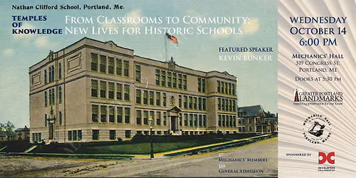 From Classrooms to Community: New Lives for Historic Schools