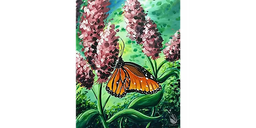 Butterfly Landing - Paint and Sip in Denver | Classpop!\u2122