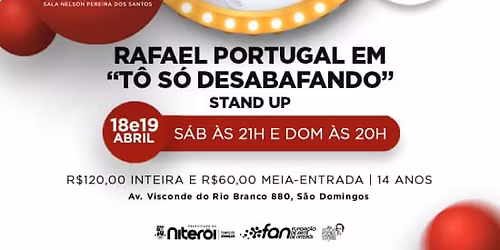 Rafael Portugal em \u201cT\u00f4 S\u00f3 Desabafando\u201d
