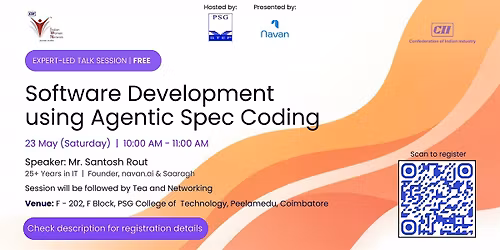 Expert-led Talk Session: Software Development using Agentic Spec Coding