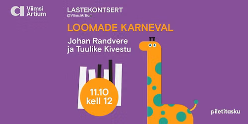 11.10 Lastekontsert \u201cLoomade karneval\u201d
