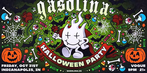 Gasolina: Halloween Party at The Vogue
