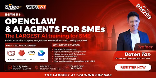 Wira AI 2026 Series 1: OpenClaw & AI Agents for SMEs