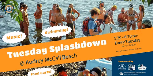 Tuesday Splashdown at Audrey McCall Beach