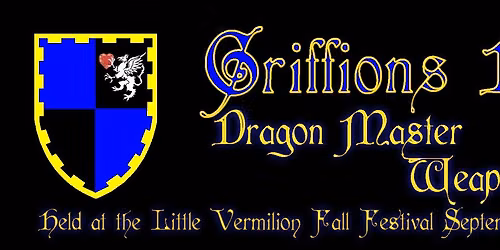 Griffin's Heart Dragon Master Weapon Master At the Fall Festival.