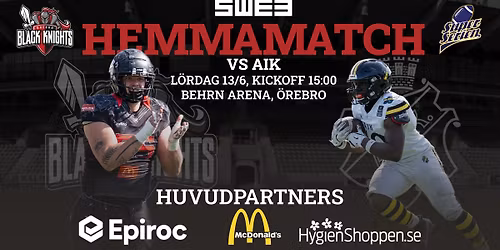 Superserien: \u00d6rebro Black Knights - AIK