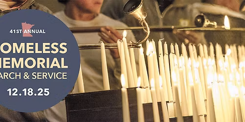 41st Homeless Memorial and March