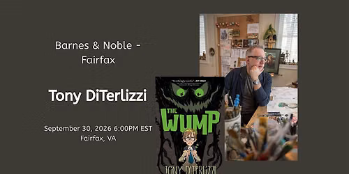 Tony DiTerlizzi discusses & signs THE WUMP at B&N - Fairfax
