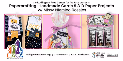Papercrafting: Handmade Cards & 3-D Paper Projects w\/ Missy Niemiec-Rosales