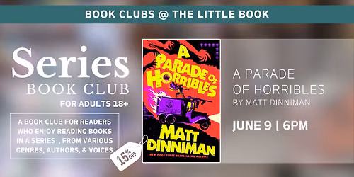 Series Book Club: A Parade of Horribles