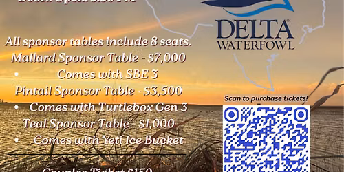 25th Annual Delta Waterfowl Houston Banquet