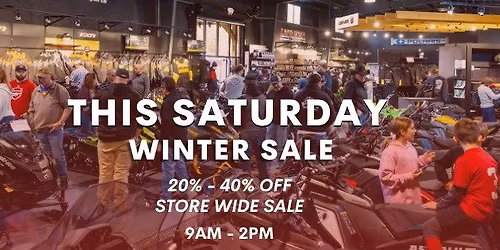 ANNUAL WINTER SALE! \u2744\ufe0f
