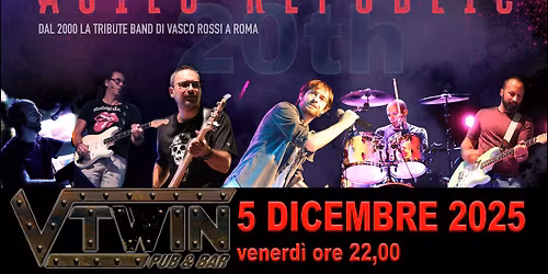ASILO REPUBLIC SABATO 5 DICEMBRE 2025 LIVE @ VTWIN!!