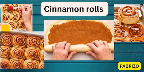 Cinnamon Roll Making