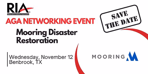 AGA Networking Event - Mooring Disaster Restoration