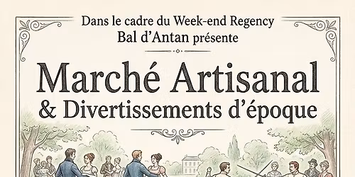March\u00e9 Artisanal & Divertissements d'\u00e9poque