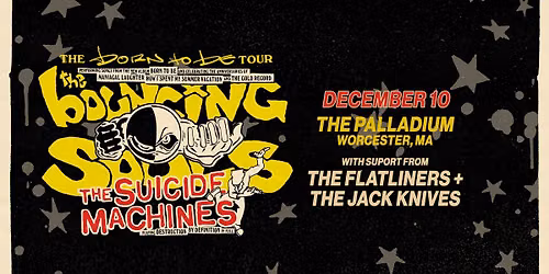 THE BOUNCING SOULS 'Born To Be Tour' with The Suicide Machines