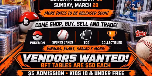 January Perrysburg Cards and Collectable Show