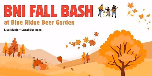 BNI Fall Bash at Blue Ridge Beer Garden
