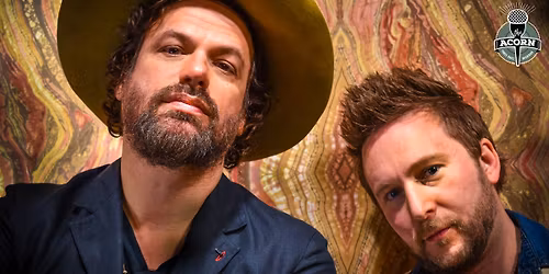 Michael Glabicki of Rusted Root with Dirk Miller at The Acorn