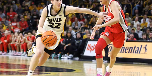 Ohio State Buckeyes at Iowa Hawkeyes Womens Basketball