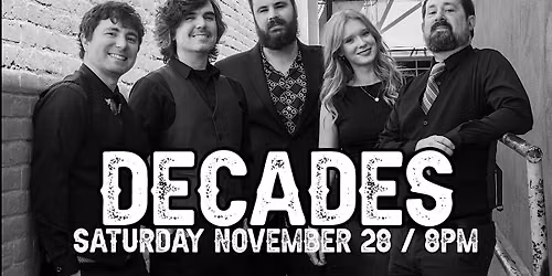 DECADES Annual Thanksgiving Time Show at Tackle Box | Chico CA