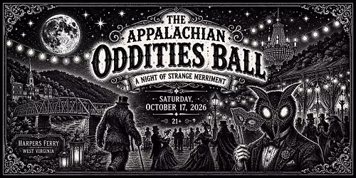 The Appalachian Oddities Costume Ball ~ A Night of Strange Merriment