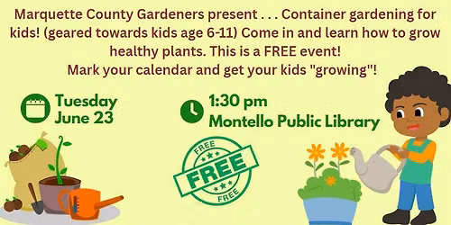 Container Gardening for Kids