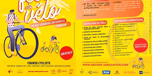 \ud83d\udeb2 F\u00eate du v\u00e9lo \u00e0 Voiron \u2013 Dimanche 3 mai 2026