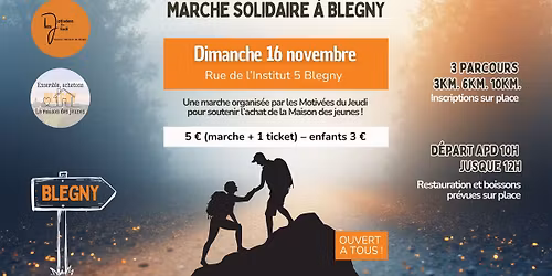 Marche solidaire \u00e0 Blegny