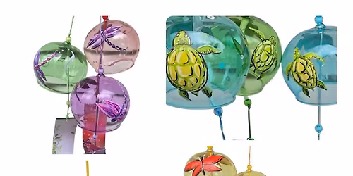 Handpainted Wind Chimes with Janie Lew