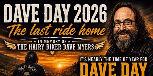 Dave Day The last ride home 2026