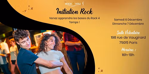 Stage Initiation Rock 4 Temps \u2013 1\/4 & 2\/4