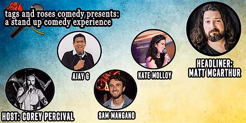 Stand Up Comedy Night with Matt McArthur